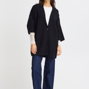sally cardigan black - fr - Afbeelding 3