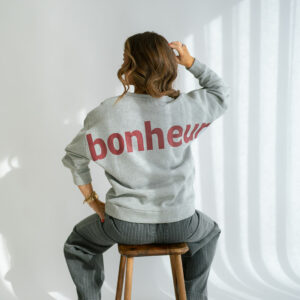 alba sweater grey bonheur - held