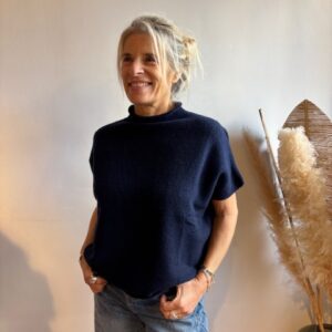 pauline navy pull - ws