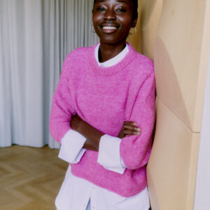 otea jumper pink - by