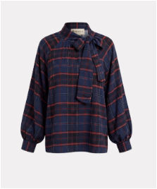 leata brown blouse - br (kopie)