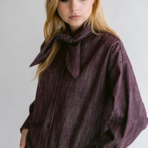meg blouse bordeau jean - held
